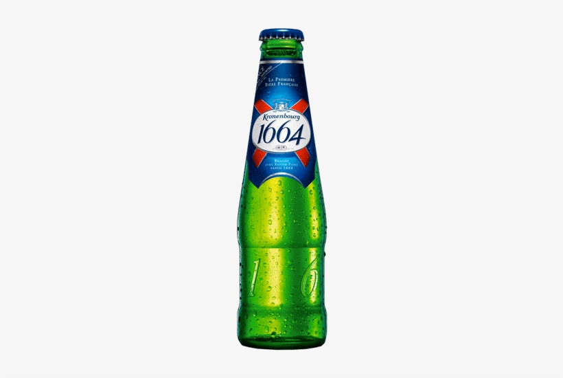 Kronenbourg 1664 Bottle - Kronenbourg Bottle, transparent png
