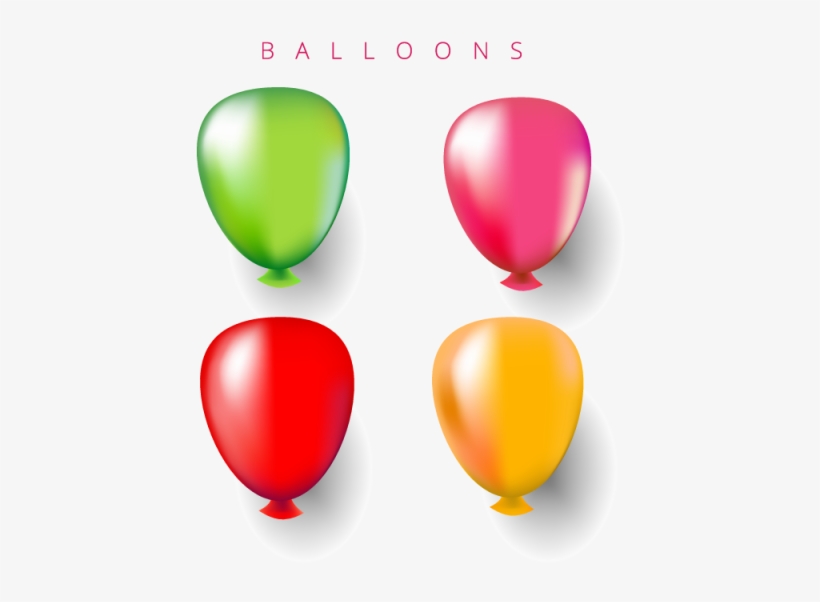 Multicolored Helium Balloons, Balloons, Background, - Balloon, transparent png