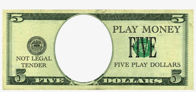 Download 5 Bill Clipart Collection Svg Royalty Free Stock 5 Dollar Bill Play Money 1371x579 Png Download Pngkit