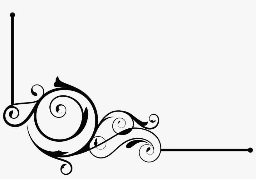 Border Png - Corner Ornament Ornament Png, transparent png