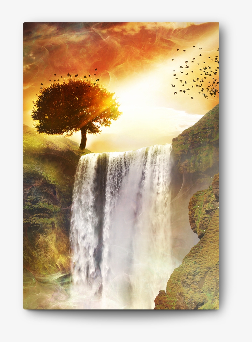 Planted By The River [journal] - Skógafoss, transparent png