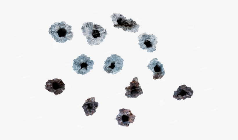 Bullet Hole - Stock Photography, transparent png