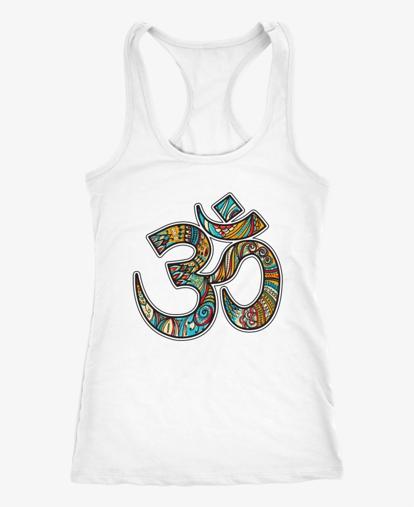 Watercolor Om Tank Top - Watercolor Painting, transparent png