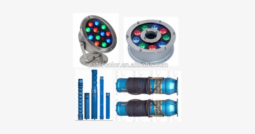 Trade Assurance Wholesale Submersible Fountain Pump - Generic Dc 24v 9 Watt Ip68 Led Underwater Light For, transparent png