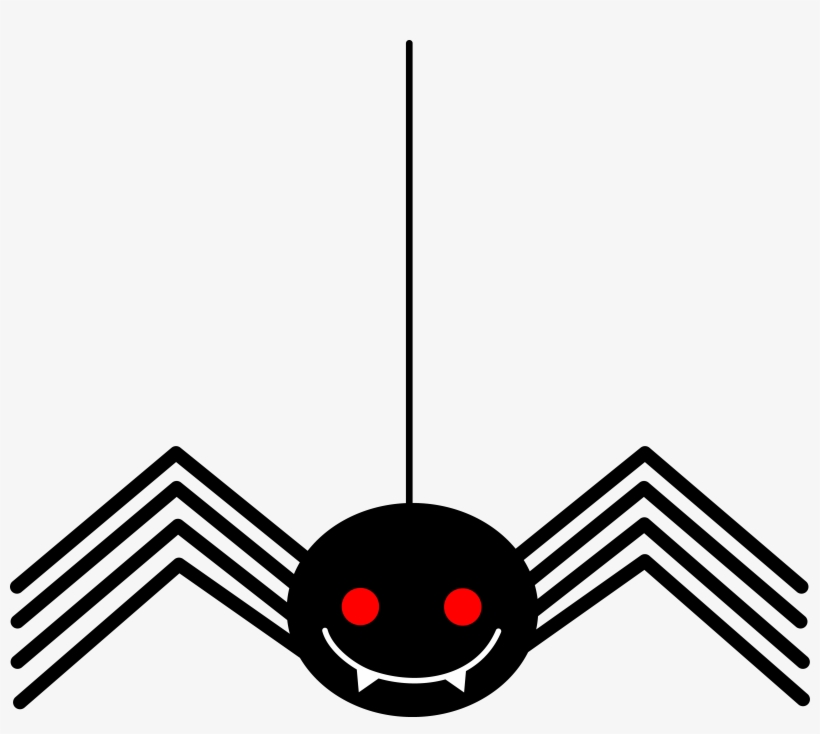 Cute Halloween Spider Clipart - Halloween Spider Clipart, transparent png