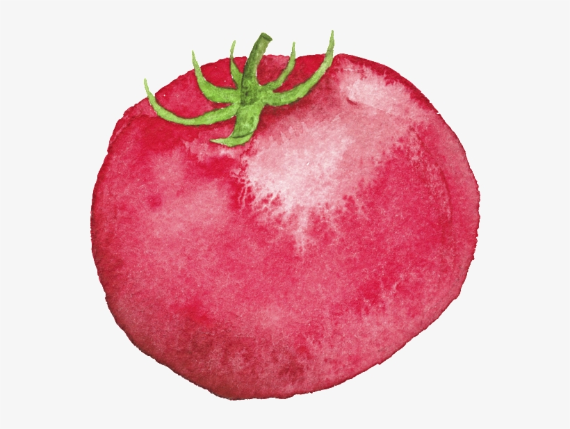 Red Tomato Cartoon Vegetable Kitchen Transparent - Cherry Tomatoes, transparent png