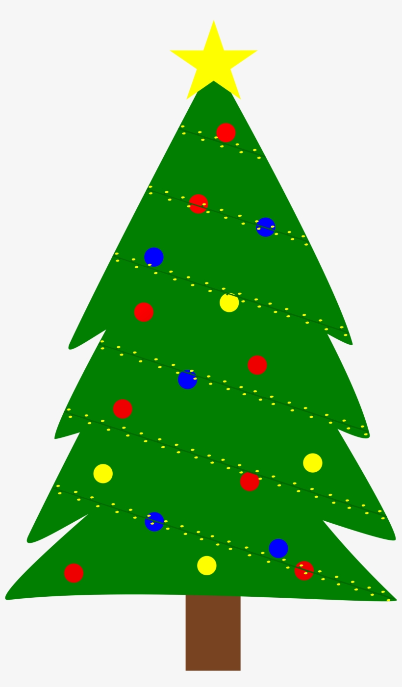 This Free Icons Png Design Of Christmas Tree With Lights, transparent png