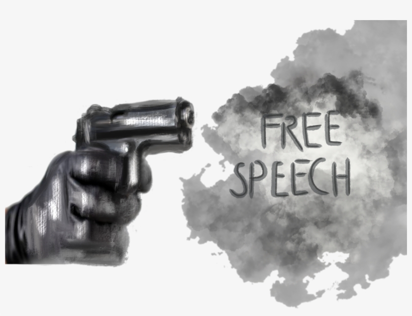 #freespeech #meinungsfreiheit #weapon #peace #freedom - Revolver, transparent png