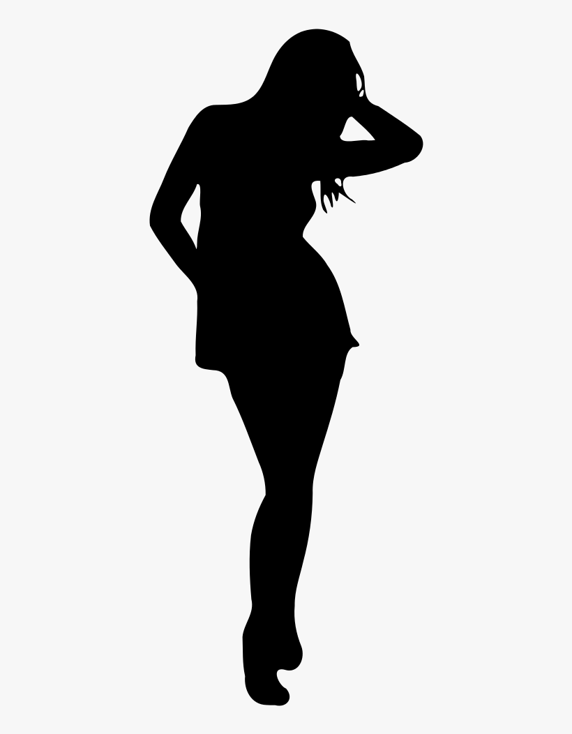 Exotic Clipart Woman Silhouette - Woman Silhouette, transparent png