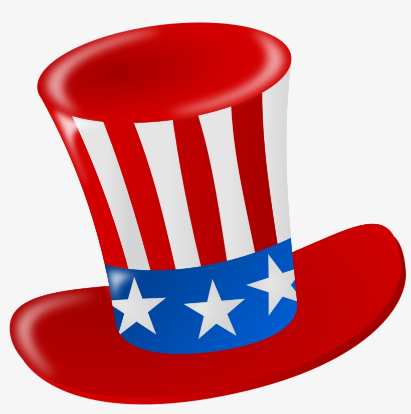 Uncle Sam Hat Clip Art - Uncle Sam Hat Png, transparent png