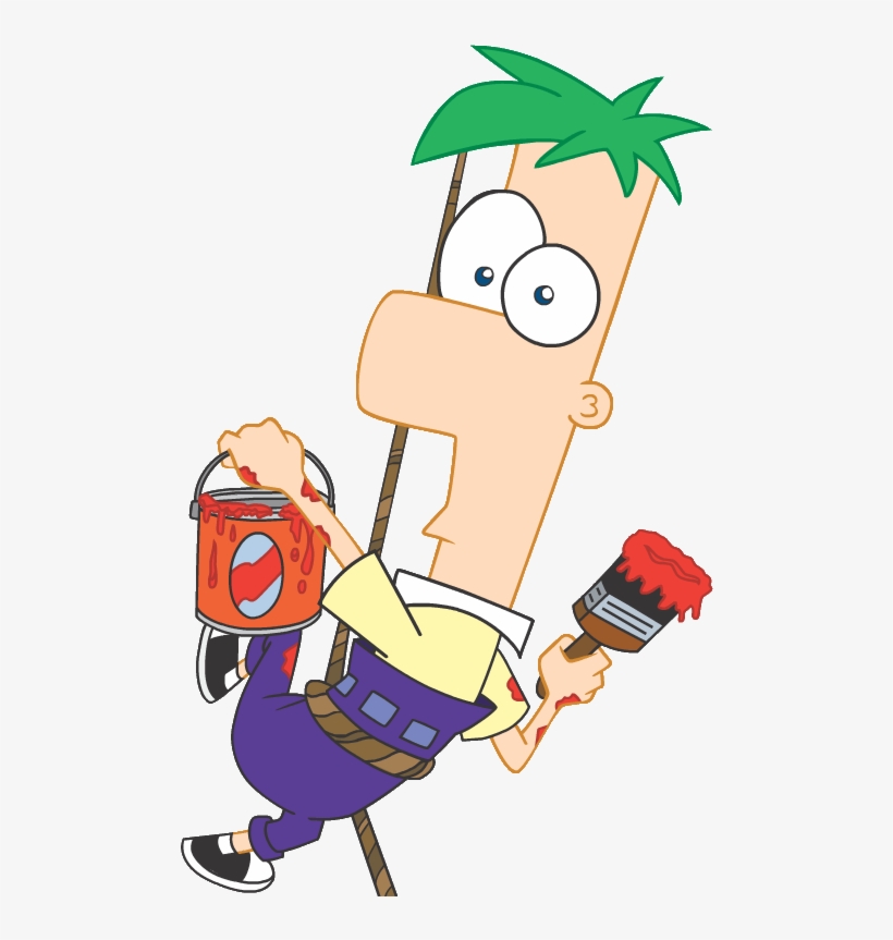 Ferb Rope - Pintando Png, transparent png