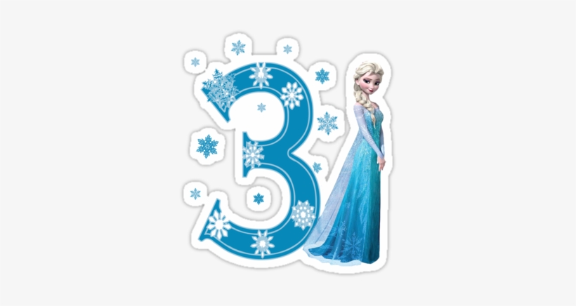 Convite Elsa Frozen Png Frozen Happy 3rd Birthday 375x360 Png Download Pngkit