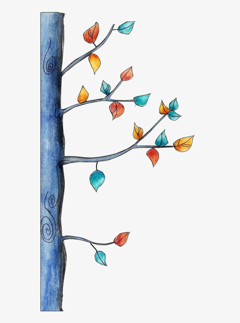 Use Branches As Day Dividers - Bordes De Estaciones Del Año, transparent png