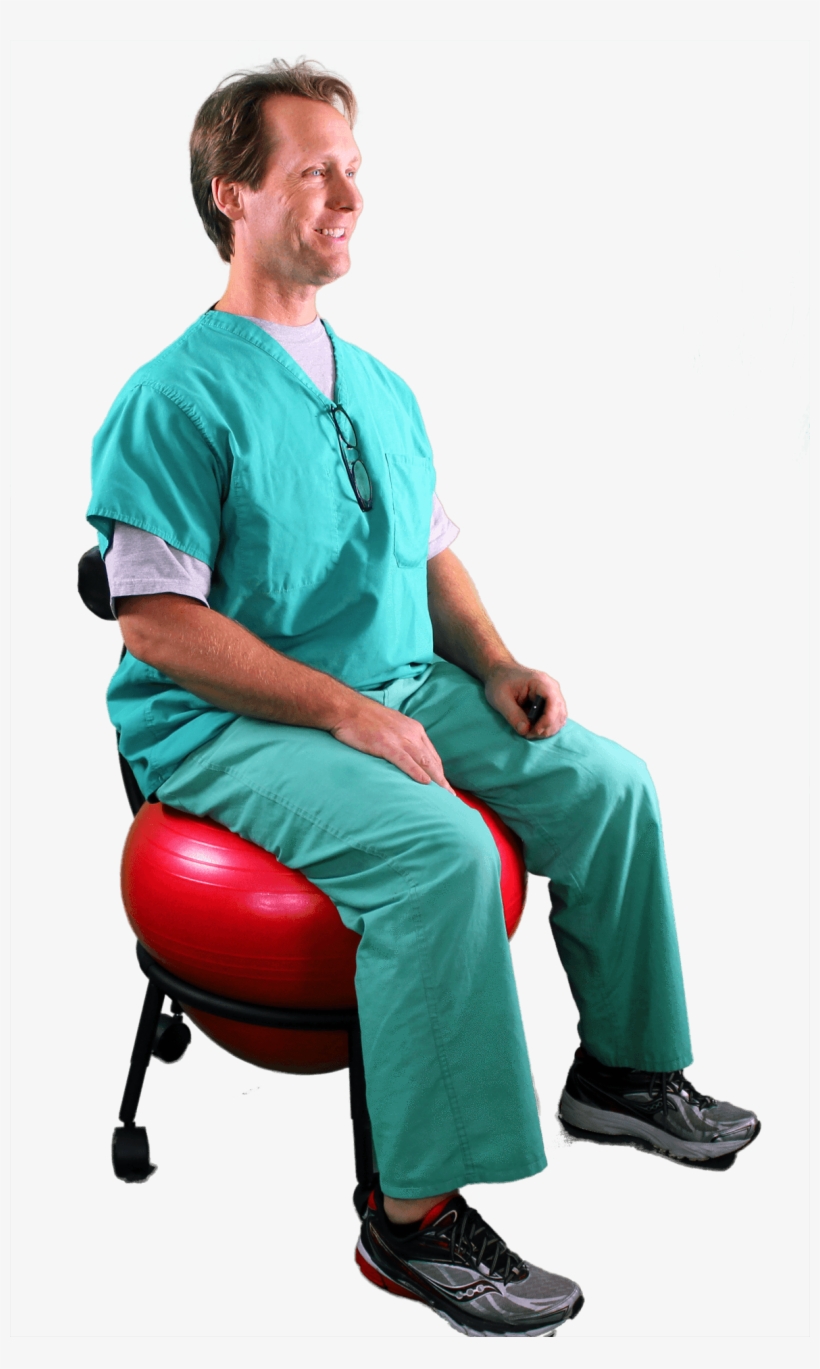 Therapeutic Ball Seat-helps Build A Healthier Back, - Pain, transparent png