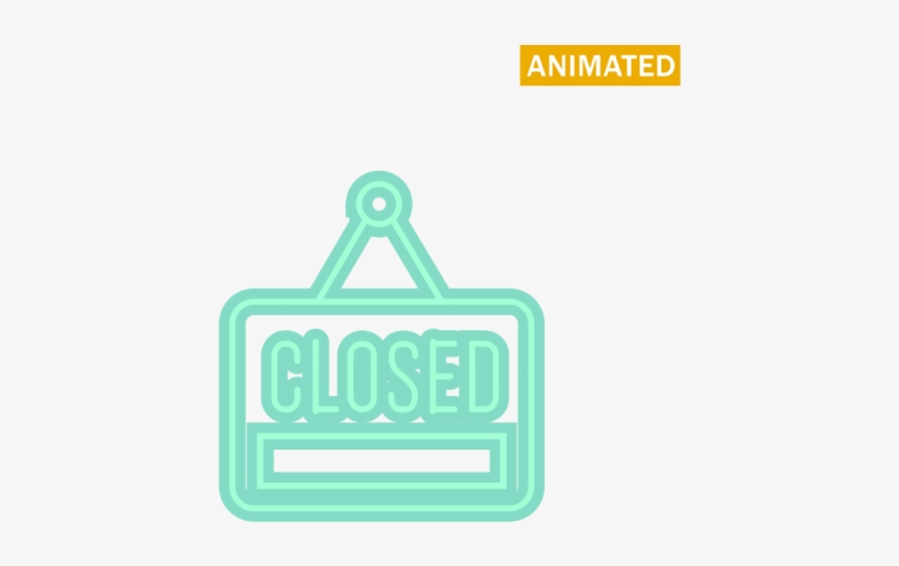 Closed Sign - Felons, transparent png