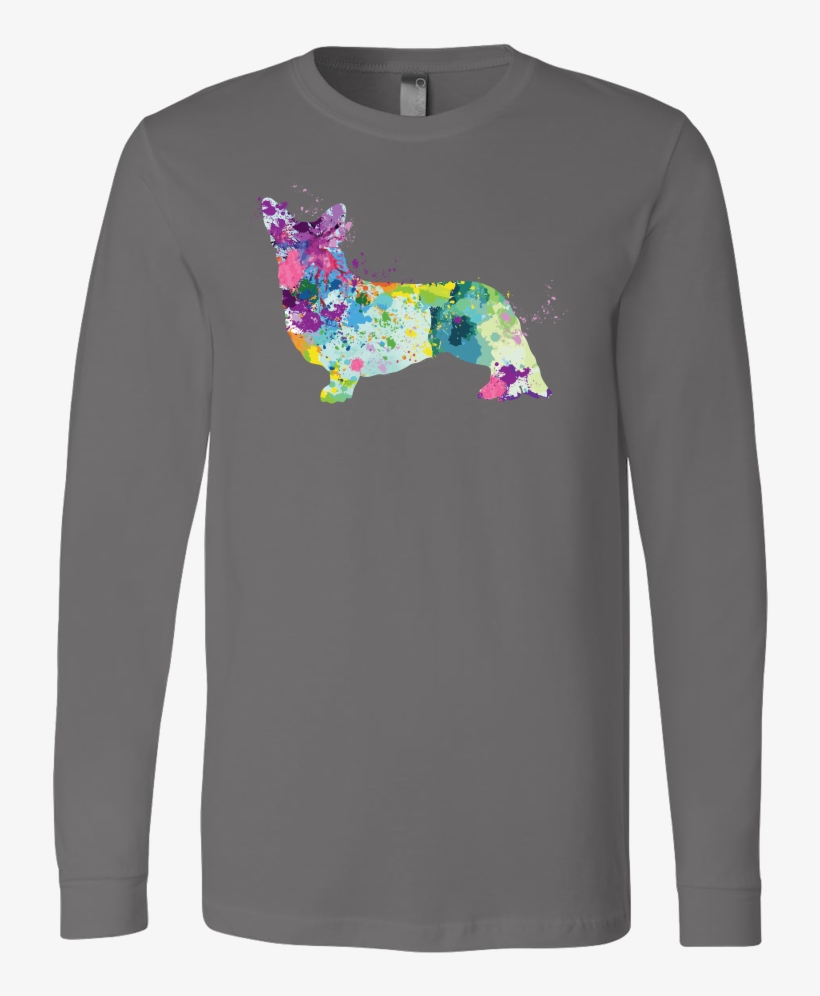 Welsh Corgi Cardigan In Watercolor Women's O-neck - One Punch Man Ugly Sweater Png, transparent png