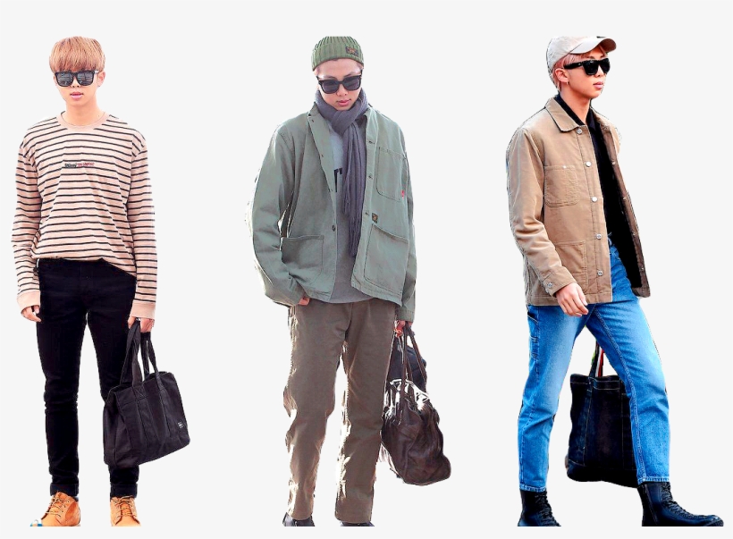 Namjoon Is Really Into Streetstyle Fashion Culture - Gentleman, transparent png