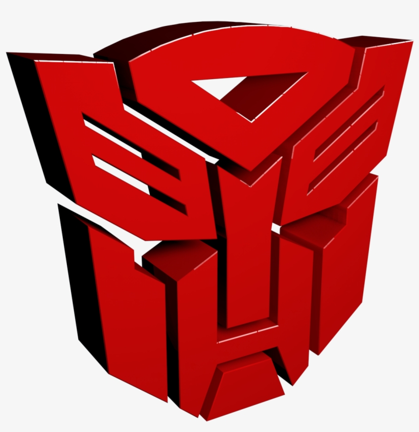 Transformers Logo Clipart Hasbro Transformers - Transformers Logo 3d Gif, transparent png