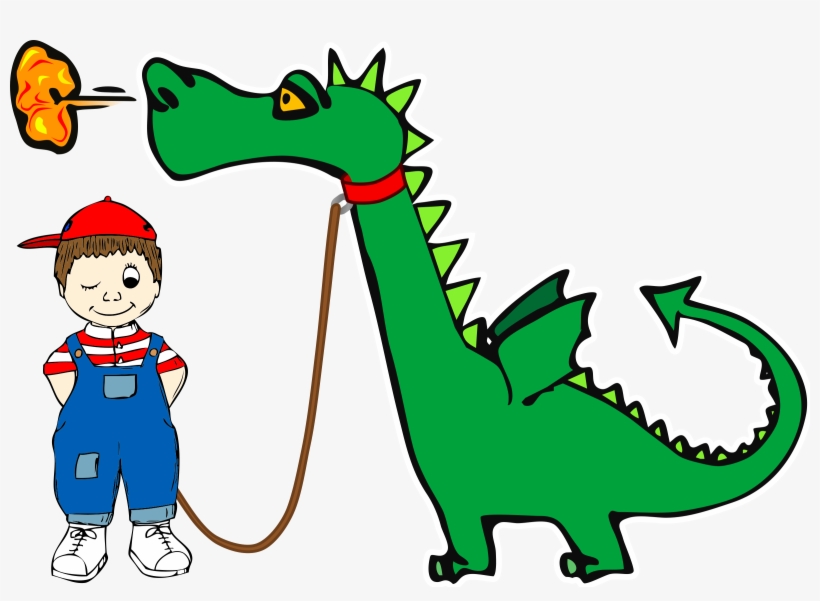 Dragon On A Leash Clipart Png For Web, transparent png