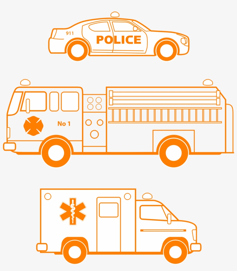 Clipart Transparent Stock Ambulance Vector Draw - Ambulance Clipart, transparent png