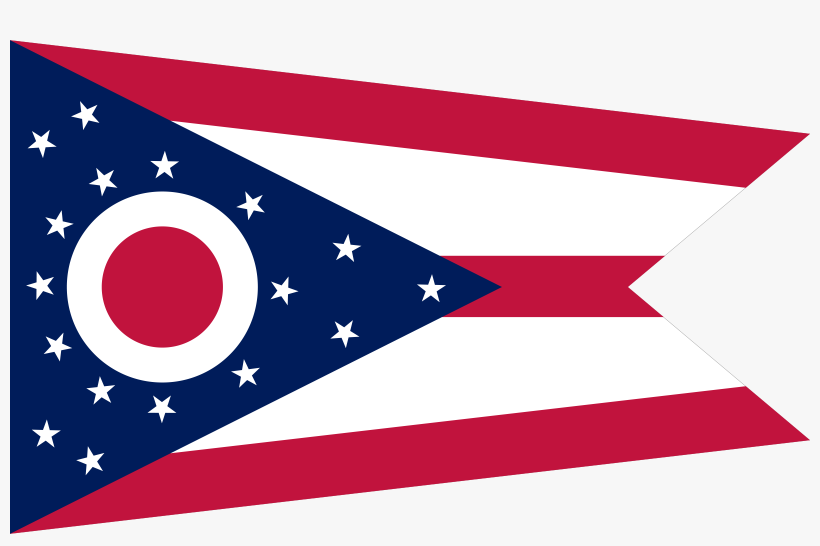 Ohio Communist Flag - Flag Of Ohio, transparent png