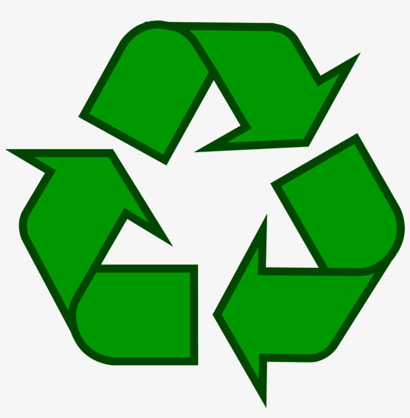 Recycling Symbol Icon Outline Sol - Recycle Symbol Png, transparent png