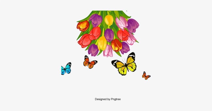 Hand Painted Butterfly Png - Animation, transparent png