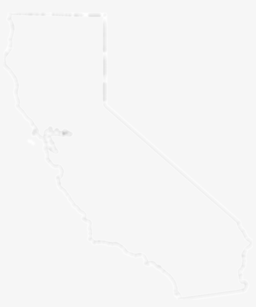 A Partnership Benefiting Landowners - California Transparent Outline White, transparent png