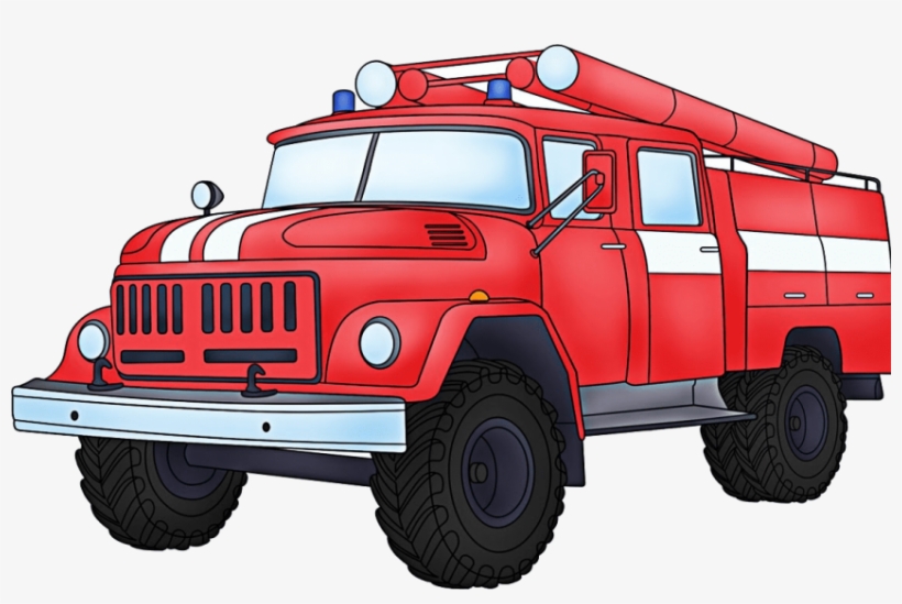Free Png Fire Truck Png Images Transparent - Наклейка На Авто Пожарник, transparent png