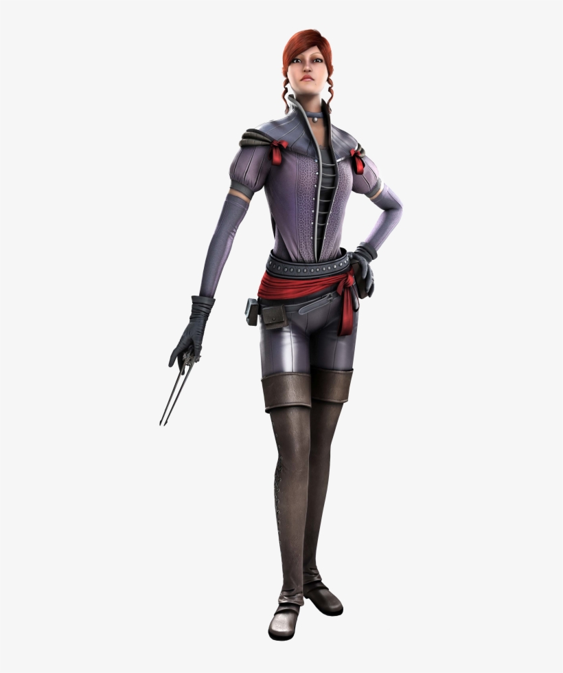 Clip Royalty Free Stock Dama Rossa Fantasy Geekery - Assassin's Creed Brotherhood Dama Rossa, transparent png