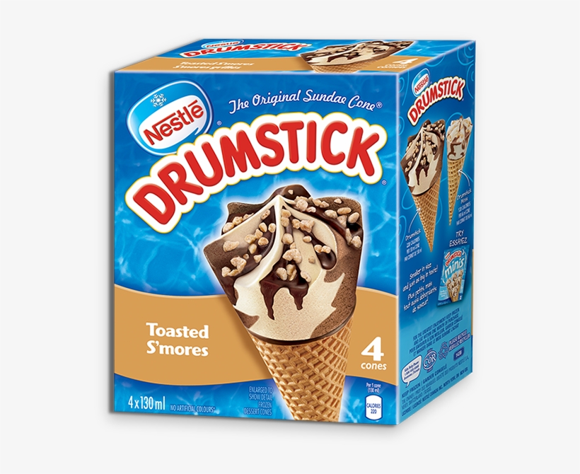 Alt Text Placeholder - Drumstick Nestl Drumstick Toasted S'mores Cones, transparent png