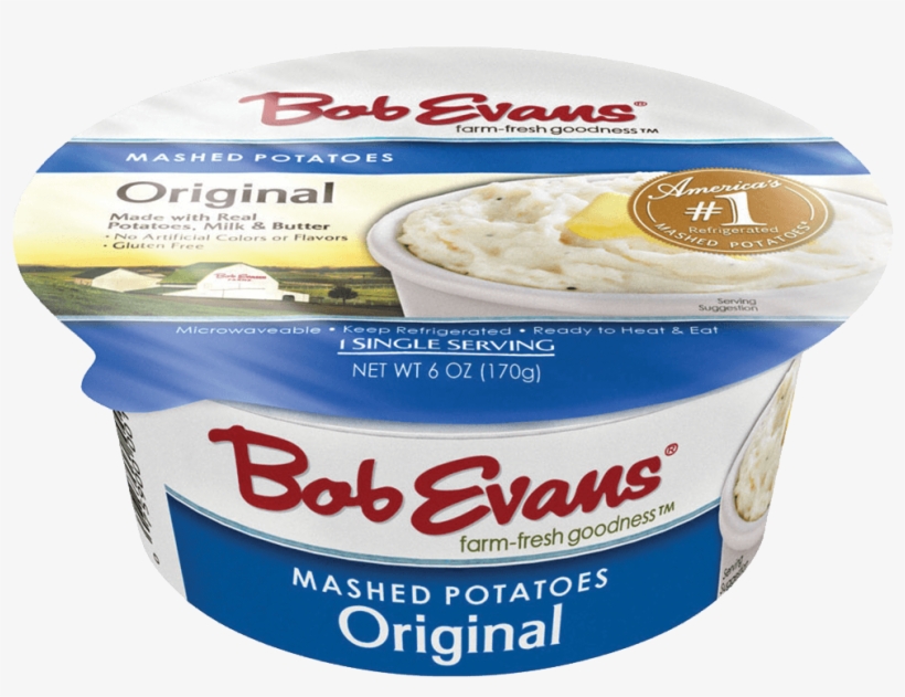 Bob Evans Original Mashed Potatoes 6 Oz. Bowl, transparent png