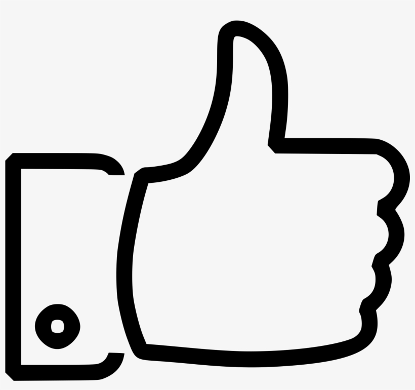 Like Thumb Up Thumbup Agree Admit Yes Comments - Thumb Signal, transparent png