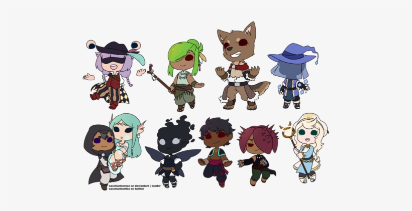 All My Bnha Ocs In The Popularity Poll Fantasy Au - Bnha Fantasy Au Oc, transparent png