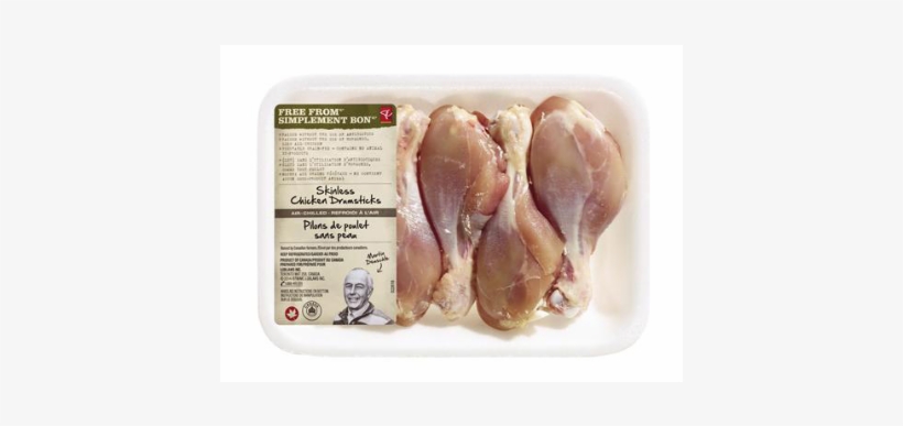 Pc Free From Air Chilled Chicken Drumsticks Skinless - Pork Steak, transparent png