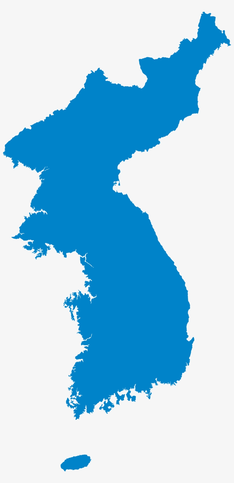 Open - Korea Map, transparent png