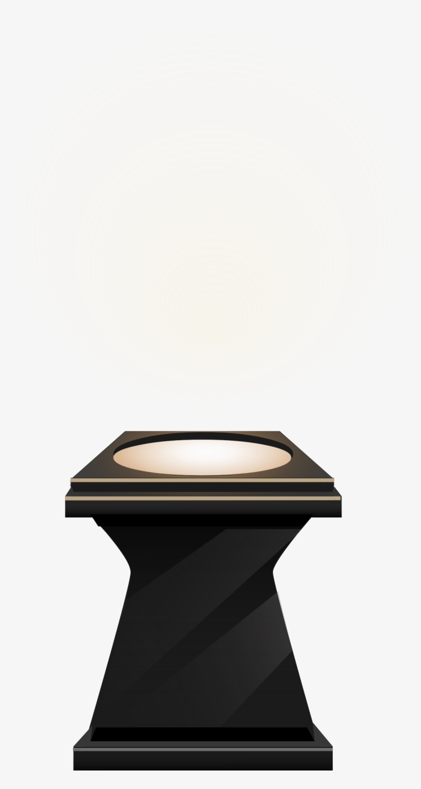 This Free Icons Png Design Of Spotlight Pedestal From, transparent png