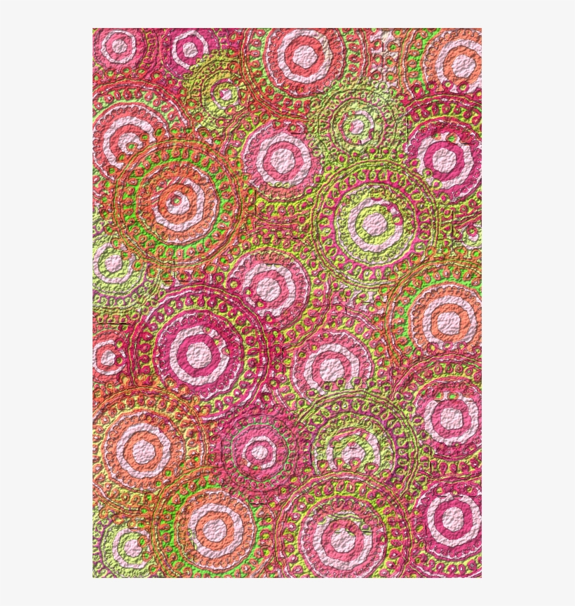 Wrapping Paper Pink Lime Circle Pattern Scrapbook Paper - Scrapbook Paper, transparent png