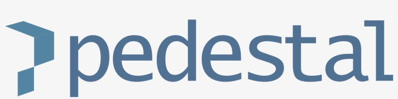 Pedestal Logo Png Transparent - Electric Blue, transparent png