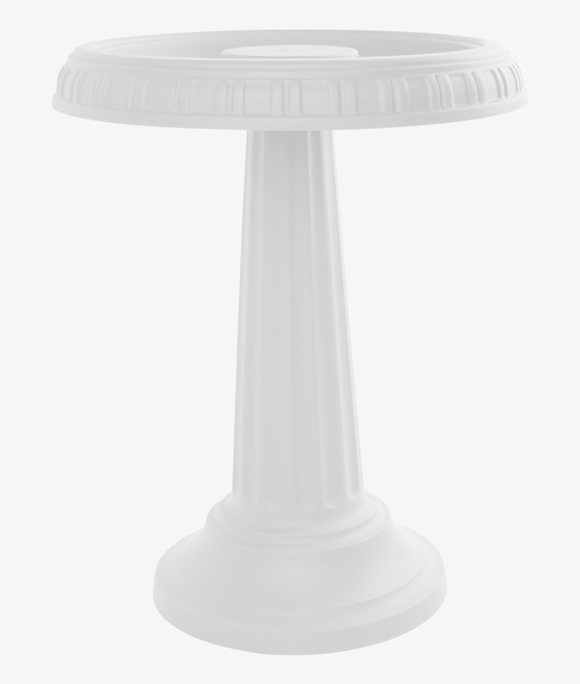 Bloem Grecian Bird Bath With Pedestal 24" - Mesa Redonda Para 2 Personas, transparent png