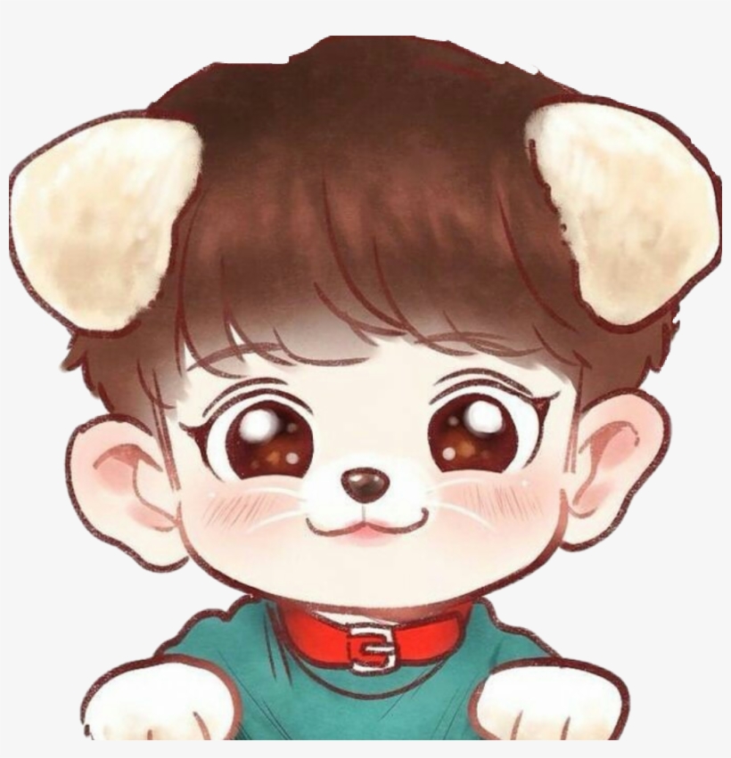 Banner Black And White Library Collection Of Free Exo - Exo Chibi, transparent png