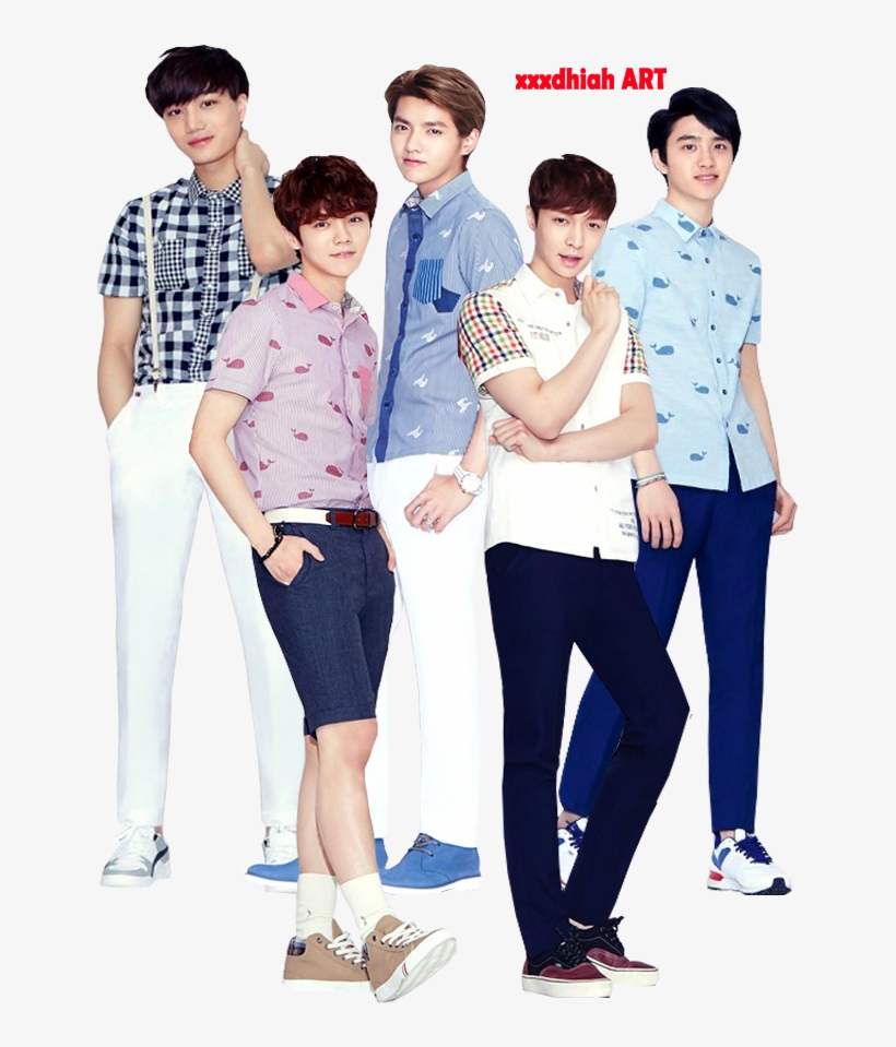 Exo-png Copy - Family, transparent png