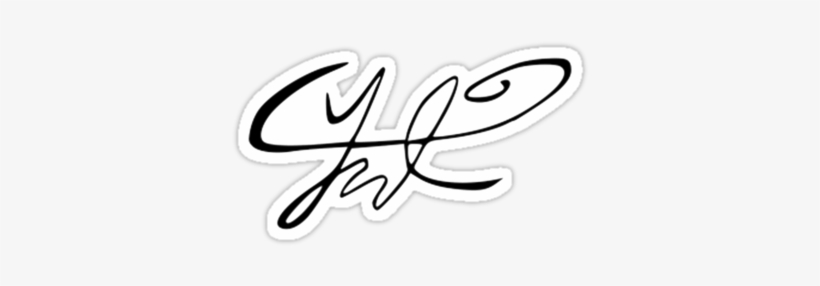 Ditemukan Di Google Dari Exo - Exo Chanyeol Signature, transparent png
