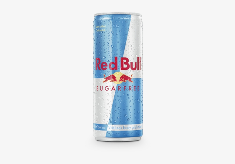 Red Bull Sugarfree - Red Bull Sugar Free Can, transparent png