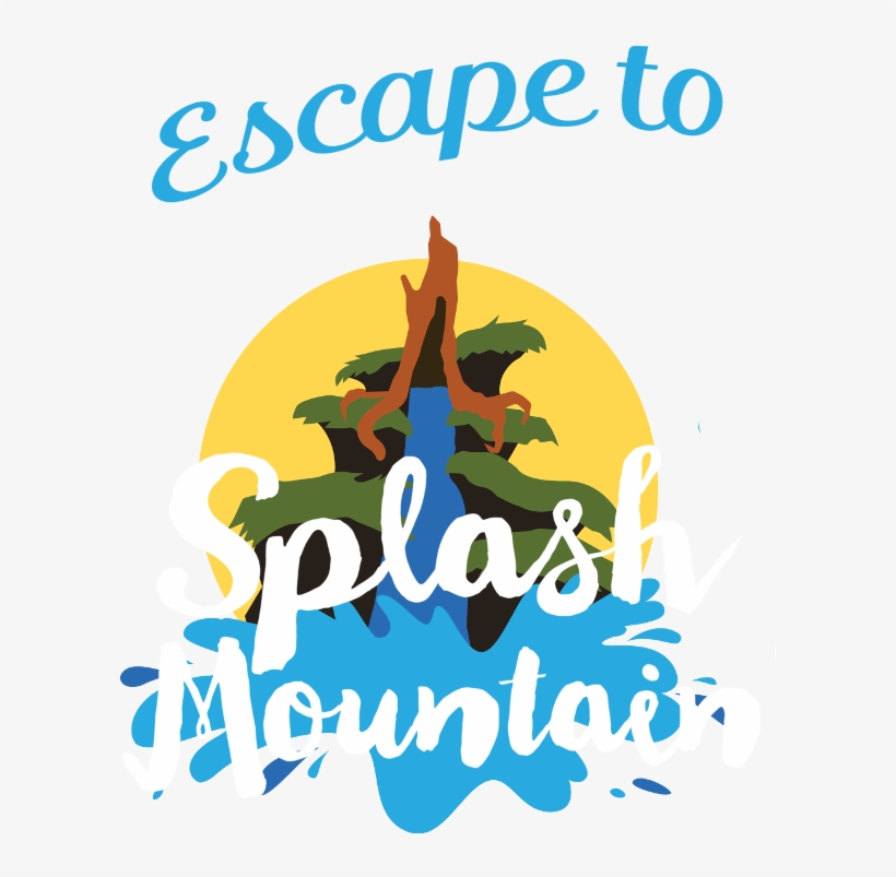 Escape To Splash Mountain - Splash Mountain Logo Png, transparent png