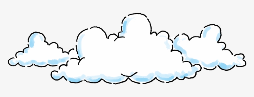 Cloud Background Image Large Multi - Illustration, transparent png