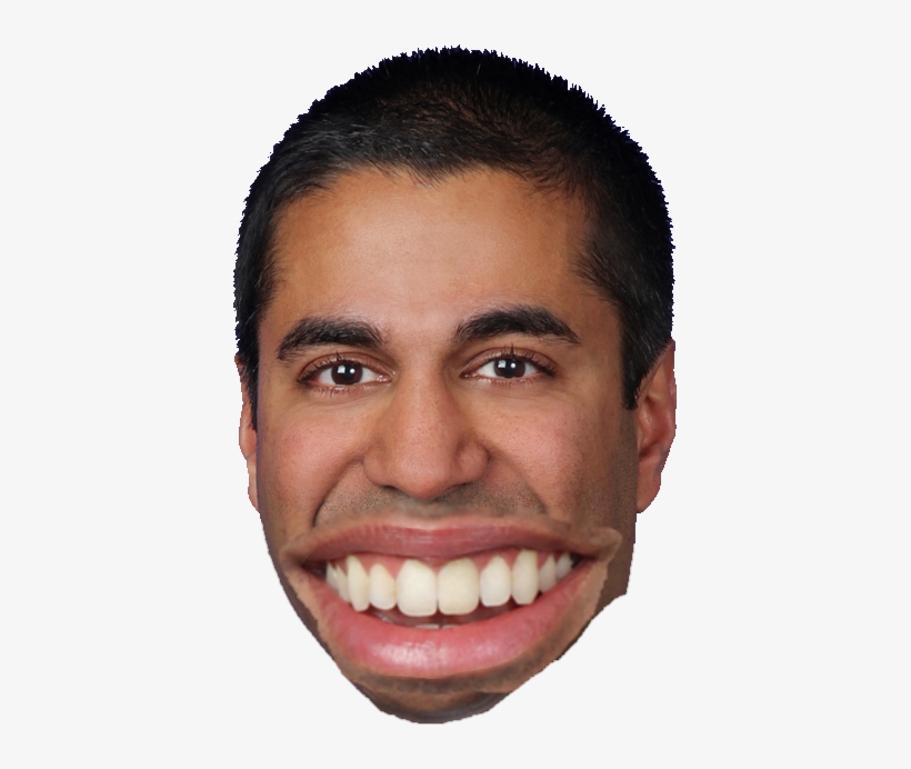 To Anyone Who Wants To Use Them - Ajit Pai Punchable Face, transparent png