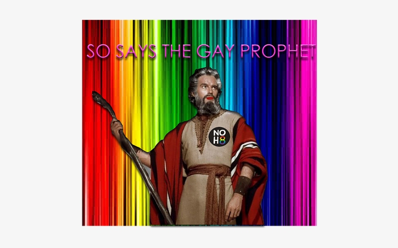 So Says The Gay Prophet - Charlton Heston, transparent png