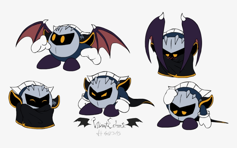 Meta Knight Expressions - Drawing, transparent png