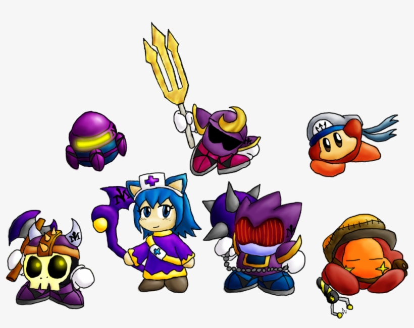 The Meta-knights - Meta Knight Halberd Crew, transparent png